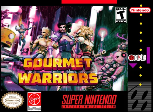 Gourmet Warriors (World) (QUByte Classics)